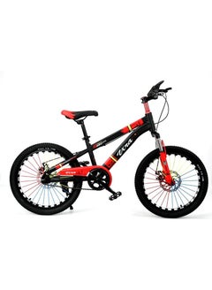 Buy 20 inch Bicycle For Kids Single Speed New Arrival - Black/Red in UAE