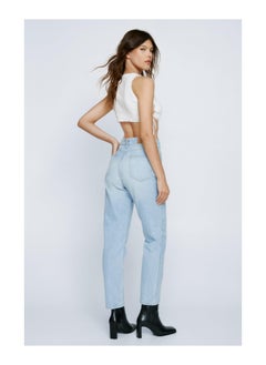 Buy Straight Leg Denim Jeans in Saudi Arabia