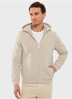 Buy Zip Through Hooded Jacket in UAE