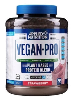 اشتري APPLIED NUTRITION VEGAN PRO STRAWBERRY 2.1 KG في الامارات