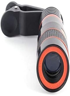 اشتري Phone Camera Zoom Lens Kit, 8X Zoom Telephoto Lens Marco Lens Focus Telescope with Clip for iphone Samsung في مصر