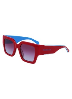 Buy Full Rim Acetate Square Calvin Klein Jeans Sun Ckj22638S 5121 (679) Cherry in Saudi Arabia