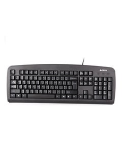 اشتري A4TECH سلكي ENG-ARA SMOOTH KEYBOARD KB-720A مع مفاتيح تقليدية ، مفاتيح ليزر مدمجة ، أسود في الامارات