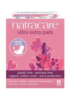 Buy Natracare Ultra Extra Pads Long Pack Of (8) in UAE