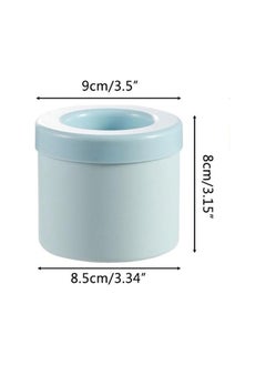 Buy Silicone ice cube pattern Colour:Light blue in UAE