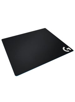 اشتري Logitech G640 Cloth Soft E-Sport Gaming Mouse Pad ، الحجم: 46 × 40 سم (أسود) في السعودية