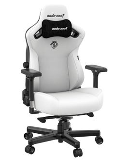 اشتري AndaSeat Kaiser 3 Series Premium Ergonomic Gaming Chair , CLOUDY WHITE | AD12YDC-XL-01-W-PV/C في الامارات