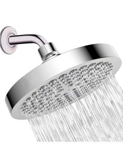 Buy Shower Head, High Pressure Rain, Luxury Modern Chrome Look, Easy Tool Free Installation, The Perfect Adjustable Replacement For Your Bathroom Shower Heads, Unstimulate Shower Experience in UAE