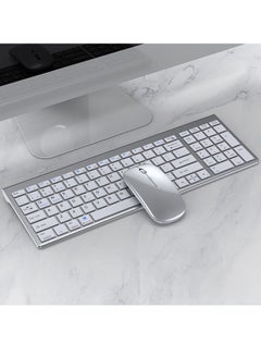 Buy Fashion Business Office Tablet Wireless Keyboard and Mouse Set in UAE