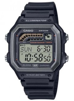 Buy Casio Men's Resin Band, Digital Watch, WS-1600H-1AV in Saudi Arabia