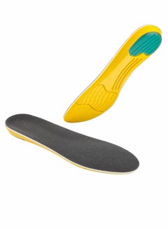 Buy Orthotic Plantar Fasciitis Insoles, Memory Foam Insoles, 1/2 Inch Height Increase, Excellent Shock Absorption and Cushioning Comfort Insoles for Men and Women (Men 38-42.5/ Women 37-42) in UAE