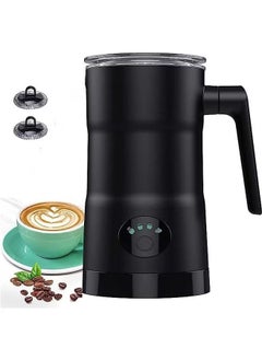 Buy Milk Frother, 4-in-1 Electric Milk Steamer, Automatic Hot and Cold Foam Maker, Handheld Milk Warmer for Latte,Cappuccino, Macchiato, 260ml, Stainless Steel in Saudi Arabia