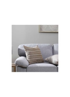 Buy Velita Filled Cushion 45x45cm-natural in UAE