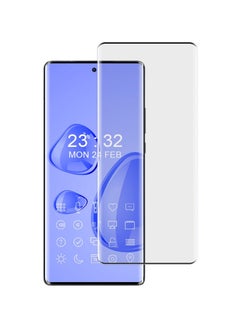 Buy HuHa Tempered Glass Screen Protector Compatible 3D Curved Edge Full Screen Tempered Glass Film For Motorola Moto S30 Pro/Edge 30 Fusion in Saudi Arabia