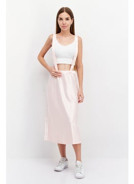 اشتري Women Sportswear Fit Outdoor Midi Skirt With Suspender, Pink في الامارات