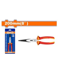اشتري Wadfow Orange Insulated Long nose Pliers - 200m (WPL2938) في الامارات