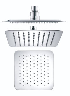 Buy Stainless Steel 304 Rainfall Shower Head Silver 200MM in Saudi Arabia