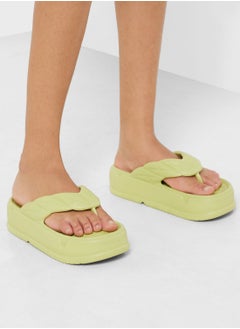 اشتري Quilted Toe Post Flipflop في الامارات