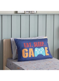 اشتري Gaming Noel Soiree 2-Piece Microfibre Pillow Cover Set 50 x 75 cm في الامارات