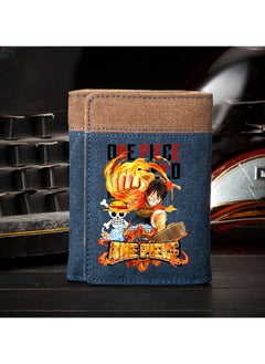 Buy New ONE PIECE Canvas Vertical Wallet in UAE