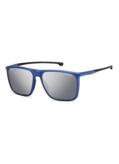 Buy Men's Uv Protection Rectangular Shape  Sunglasses Carduc 034/S Grey 46 - Lens Size: 46.1 Mm - Bluemetal in UAE