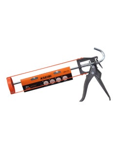 اشتري Caulking Gun/General Duty, 9" 220MM, Steel, Silicone Sealant Caulk Gun for Caulking/Filling/Sealing, Trigger Comfort Grip, Ideal For Contractors and DIY, Used for Filling Joints and Gaps. في الامارات