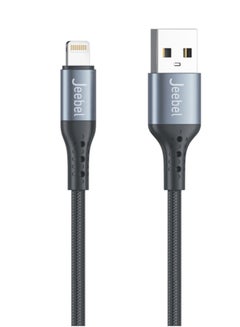 Buy MFI Certified Lightning to USB Fast iPhone Charging Cable Anti-cut 2 M in Saudi Arabia