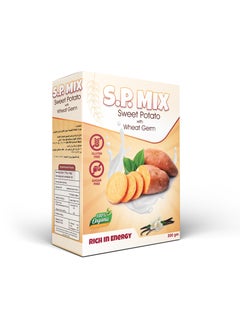 Buy S.P Mix -  Sweet Potato & Wheat Germ Powder – Gluten & Sugar-Free, Protein & Vitamin-Rich, 200g (Vanilla Flavor) in Egypt