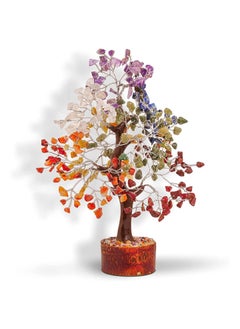 Buy NOG Natural Healing Gemstone Money Tree for Good Luck Wealth and Prosperity Home Office Decor Spiritual Gift in UAE