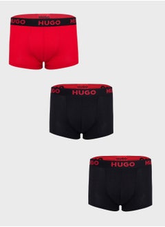 Buy 3 Pack Logo Band Trunks in Saudi Arabia