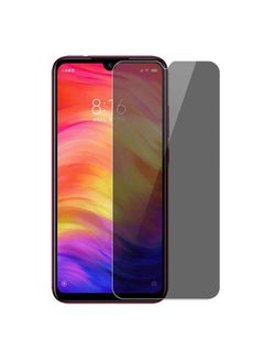 Buy 5D Anti-Spy Privacy Tempered Glass Screen Protector For Xiaomi Redmi 9A Black in UAE