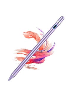 اشتري أقلام لمس نشطة لشاشات اللمس، قلم رصاص رقمي أنيق قابل لإعادة الشحن متوافق مع معظم شاشات اللمس ذات السعة في الامارات