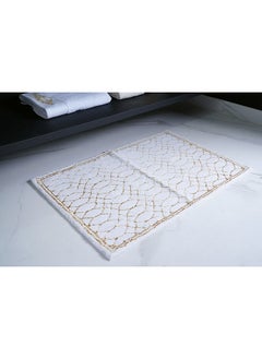 Buy Orin Eco Friendly Bathmat 60x90cm-gold in UAE