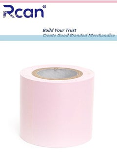 اشتري PVC Elastic Bandage No Glue Waterproof Self Adhesive Tape Not Pull Skin Hair Electrostatic Adsorption Static Tape for Meditation Sleeping Outing Working Home Bedding في السعودية