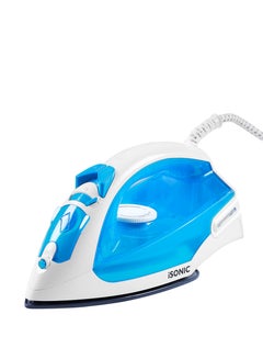 Buy Steam Iron with Ceramic Soleplate 1200 W Blue in UAE