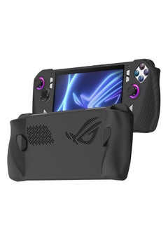 Buy Case Compatible with ASUS ROG Ally Z1 Extreme - FlexiSkin, Silicone Cover Soft Low Profile 360 Protection for ASUS ROG Ally Z1 Extreme, ASUS ROG Ally Z1 Extreme, Ally Z1 - Jet Black in UAE