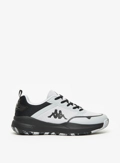 Buy Mens' Logo Detail Shoes with Lace-Up Closure in Saudi Arabia
