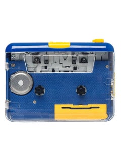 Buy Mji JO9 Cassette Player (Clear Super USB) - Blue in UAE