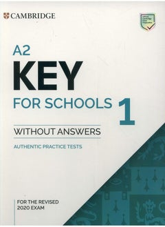 Buy A2 Key for Schools 1 for the Revised 2020 Exam Student's Book without Answers in UAE