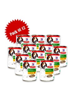 اشتري Puppy With Chicken Wet Food (Pack Of 12) في الامارات