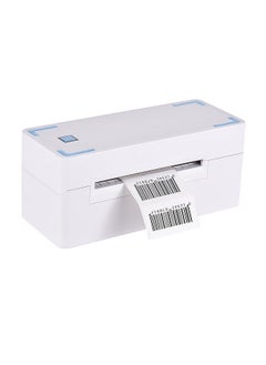 اشتري Thermal Shipping Label Printer 4 Inch Desktop Express Barcode Label Sticker Maker 4x6 Portable USB&BT Wireless Connection Max. 80mm Paper Width 180mm/s High Speed في السعودية