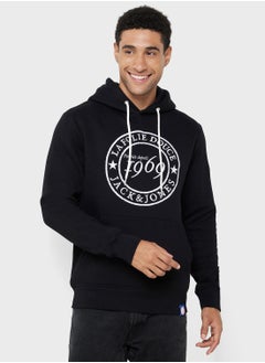 Buy Text Print Hoodie in Saudi Arabia