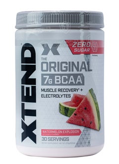 Buy Xtend BCAAs Multi Recovery Electrolytes Zero Sugar - Watermelon- 30 Servings in UAE