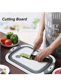 Buy Cutting Board and Basket for Washing and Storing Vegetables and Fruits with Water Drainage Hole in Egypt