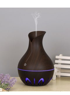 اشتري Essential Oil Diffuser, Aromatherapy Diffuser Ultrasonic Cool Mist Humidifier with 7 Color Lights, Natural Aromatherapy Diffuser for Home Office في مصر