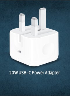 Buy USB C Power Adapter 20W Folding Pins in Saudi Arabia