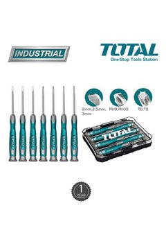 اشتري 7 Piece Precision Screwdriver Set-THT250726 في السعودية