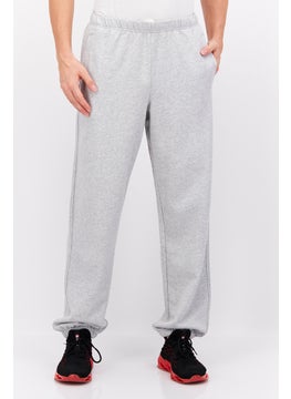 اشتري Men Regular Fit Heather Sweatpants, Grey في الامارات