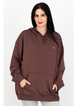 اشتري Women Relaxed Fit Long Sleeve Outdoor Sweatshirts, Brown في السعودية