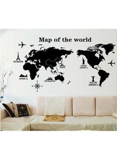 Buy World Map Trip  Simple DIY Wall Stickers Art Decor Mural Room Decal Decals Sticker in Egypt